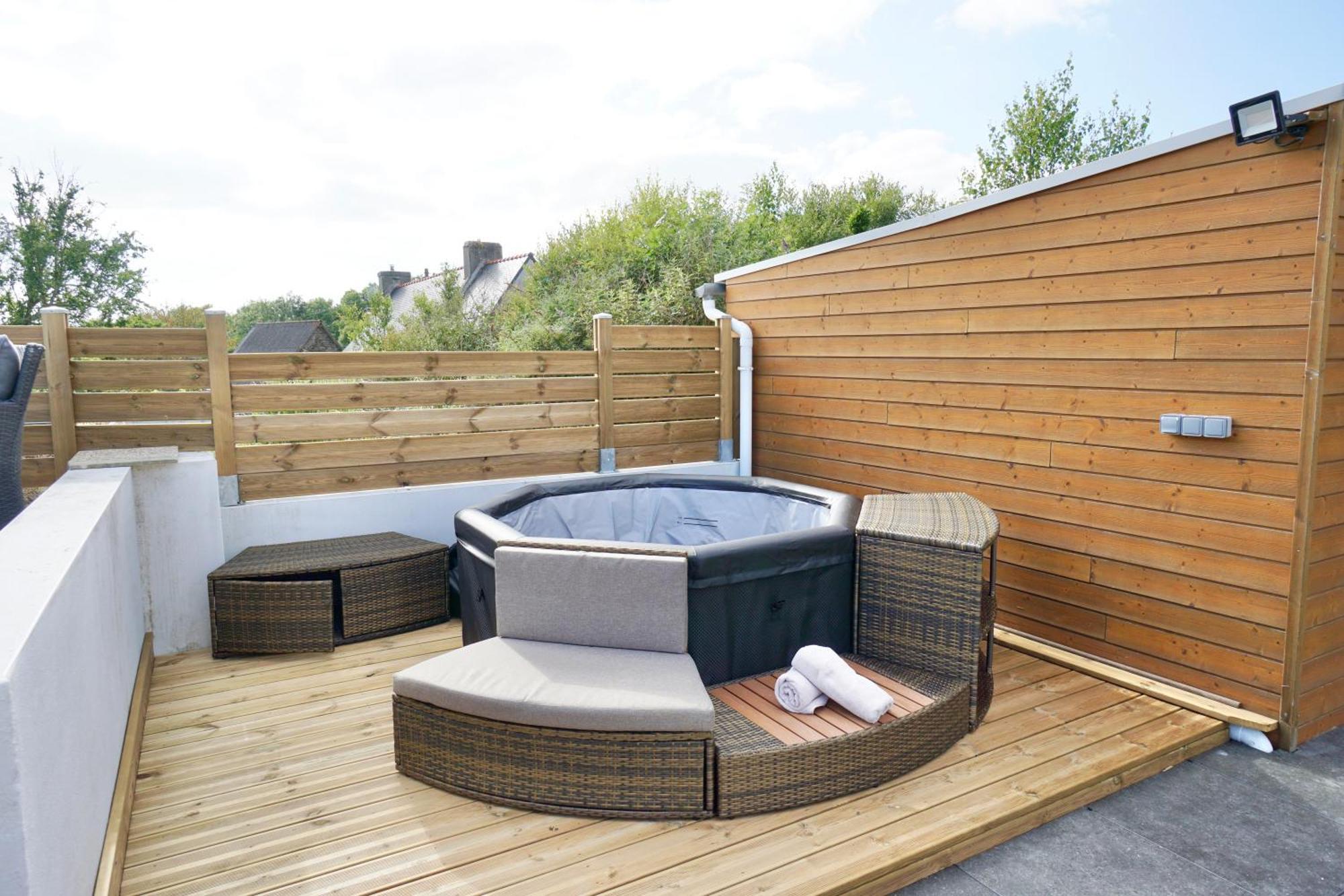 Villa Sophie - 500M De La Mer - Jacuzzi Moëlan-sur-Mer Exterior foto